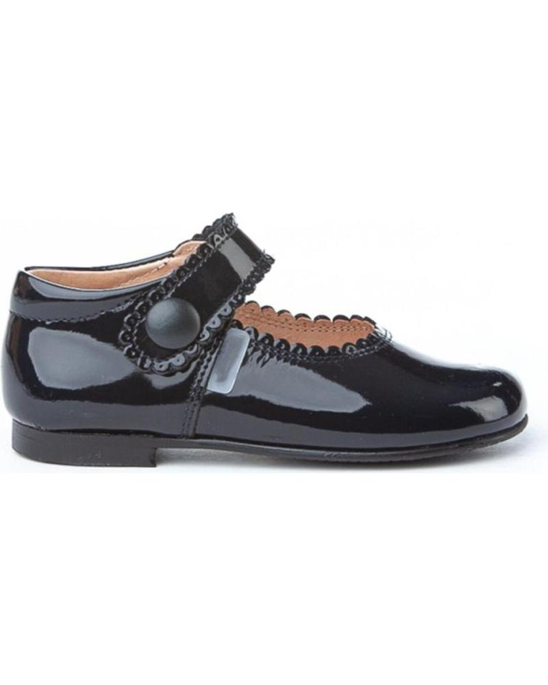 Sapatos de Menina ANGELITOS ZAPATO MERCEDITAS PIEL 1502 MARINO