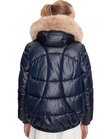 GEOX Abrigo Backsie en azul para mujer AZUL