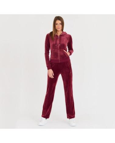 JUICY COUTURE PANTALÓN DE CHÁNDAL TINA EN TERCIOPELO RED
