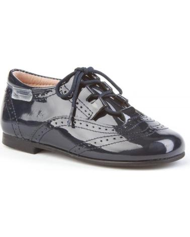 Sapatos de Menina ANGELITOS ZAPATO INGLESITAS PIEL 1505 MARINO