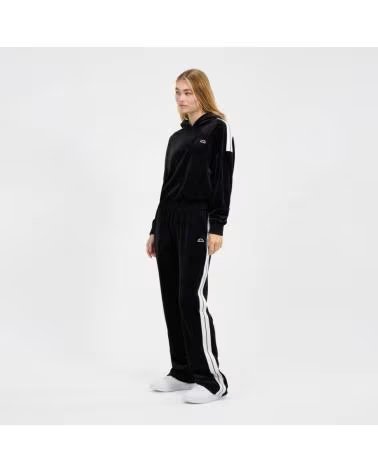 ELLESSE MOLETOM COM CAPUZ IZZIE COM DETALHE DE FAIXAS LATERAIS BLACK