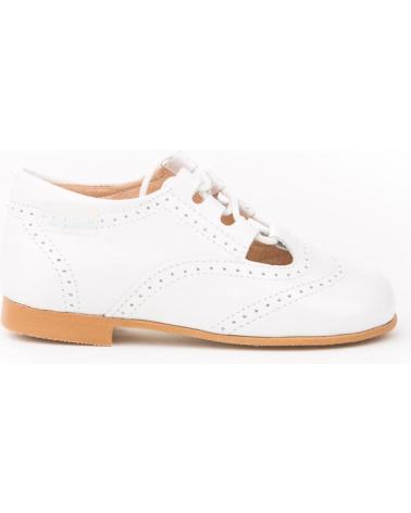 Chaussures pour Fille ANGELITOS INGLESITA PIEL 1506 BLANCO