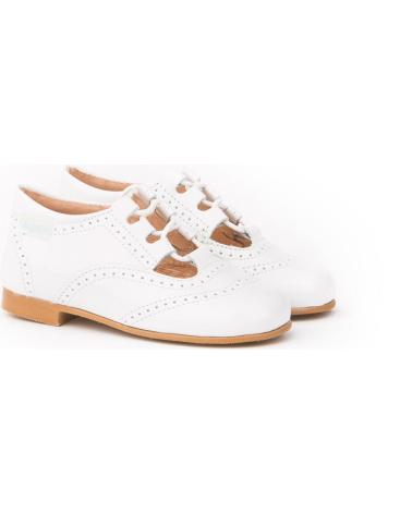 Sapatos de Menina ANGELITOS INGLESITA PIEL 1506 BLANCO