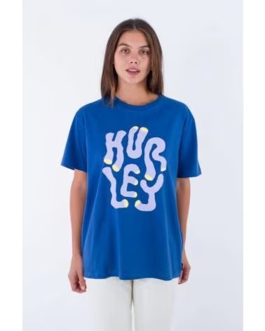 HURLEY CAMISETA HURLEY YOKO DEJ AZUL DEJ