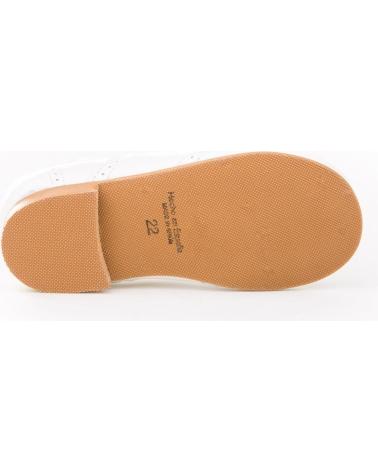 Sapatos de Menina ANGELITOS INGLESITA PIEL 1506 BLANCO
