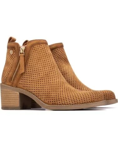 XTI BOTINES 145035- EN MARRON PARA MUJER CAMEL