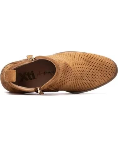 XTI BOTINES 145035- EN MARRON PARA MUJER CAMEL