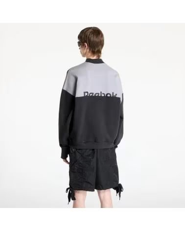 AGATHA RUIZ DE LA PRADA REEBOK FRENCH TERRY CREWNECK SWEATSHIRT WSBLKG