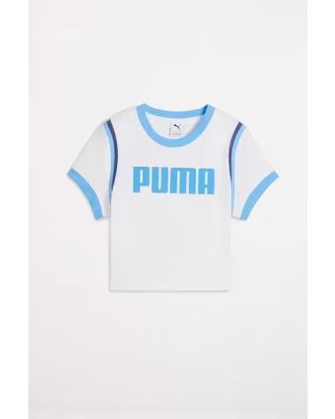 PUMA CAMISETA DE MANGA CORTA 629785-02 EN BLANCO PARA MUJER PUMA WHITE