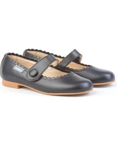 Zapatos de Niña ANGELITOS ZAPATO FRANCESITAS PIEL 1512 MARINO