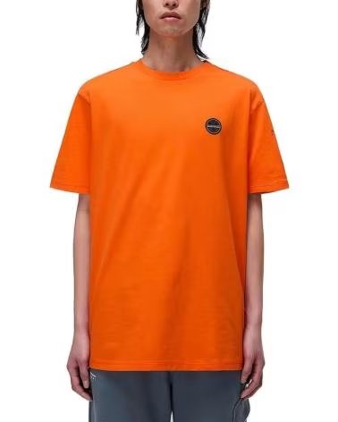 NAPAPIJRI S-BADGE T-SHIRT ORANGE RNGRD