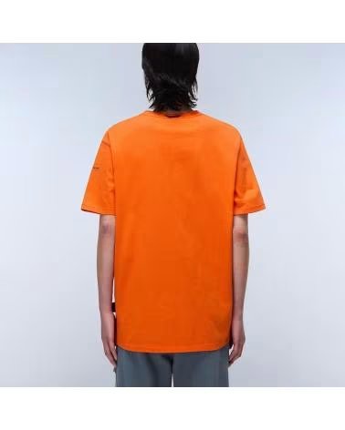NAPAPIJRI S-BADGE T-SHIRT ORANGE RNGRD
