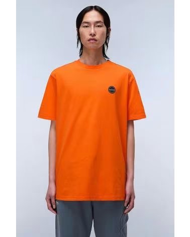 NAPAPIJRI S-BADGE T-SHIRT ORANGE RNGRD
