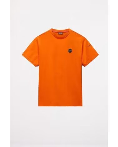 NAPAPIJRI S-BADGE T-SHIRT ORANGE RNGRD