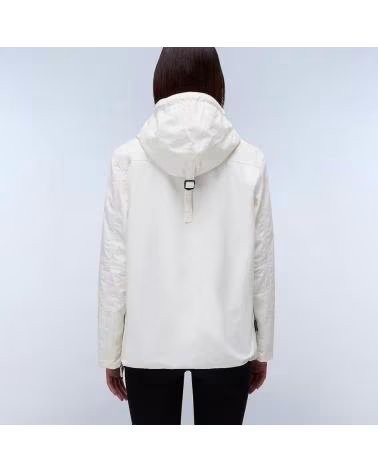NAPAPIJRI GIACCA RAINFOREST DONNA BIANCO WHITE