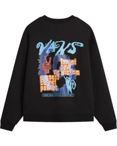 VANS OFF THE WALL SUDADERA VANS HOL NEW VDC OS CREW BLACK