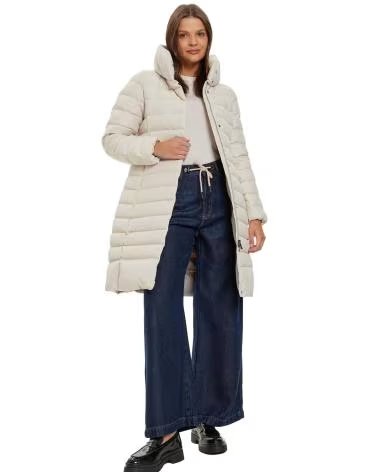 GEOX Abrigo Catria en beige para mujer BEIS