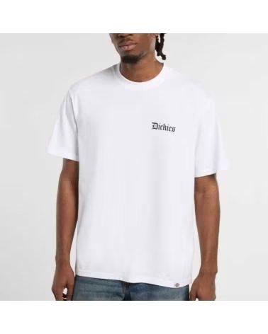 DICKIES CAMISETA DE MANGA CORTA DK0A87QX0WH1-2FW5 EN BLANCO PARA HOMBRE NAN