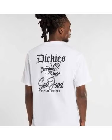 DICKIES CAMISETA DE MANGA CORTA DK0A87QX0WH1-2FW5 EN BLANCO PARA HOMBRE NAN