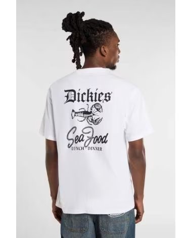 DICKIES CAMISETA DE MANGA CORTA DK0A87QX0WH1-2FW5 EN BLANCO PARA HOMBRE NAN