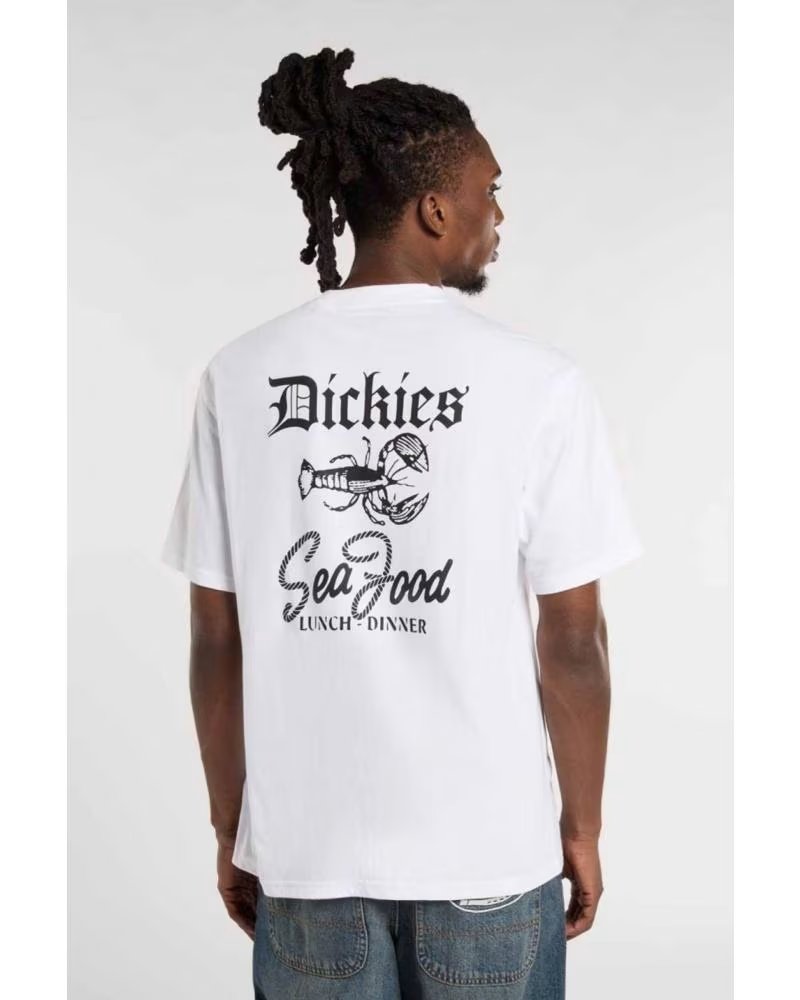 DICKIES CAMISETA DE MANGA CORTA DK0A87QX0WH1-2FW5 EN BLANCO PARA HOMBRE NAN