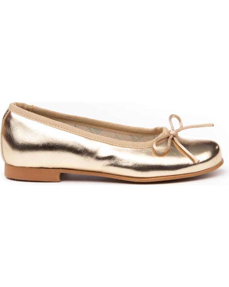 Chaussures pour Fille ANGELITOS BAILARINA PIEL 1564 PLATINO