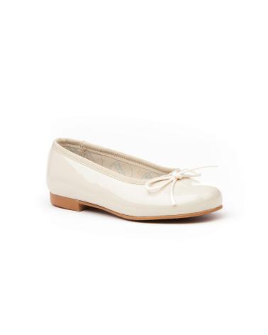 Zapatos-De-Niña-ANGELITOS-BAILARINA-PIEL-1565-BEIGE