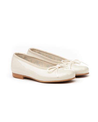 Zapatos-De-Niña-ANGELITOS-BAILARINA-PIEL-1565-BEIGE