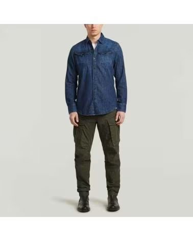 G-STAR PANTALON CARGO D24735 D929 DRKGRN