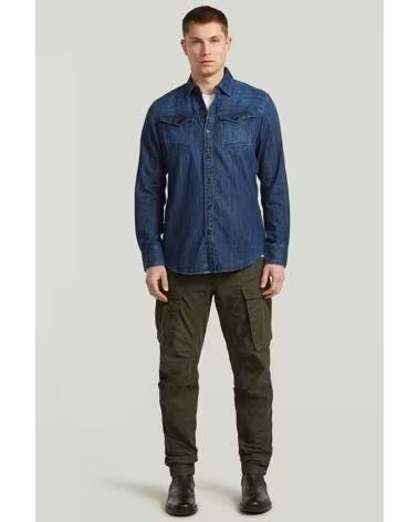 G-STAR PANTALON CARGO D24735 D929 DRKGRN
