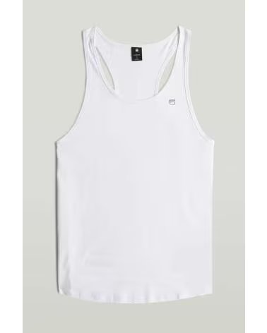 G-STAR G-STAR LASH MUSCLE TANK TOP WHITE