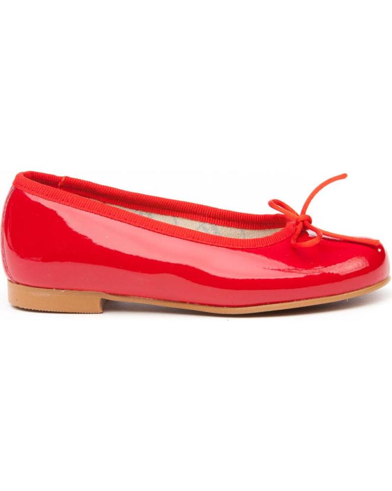 Scarpe per Donna e Bambina ANGELITOS BAILARINA PIEL 1565 ROJO