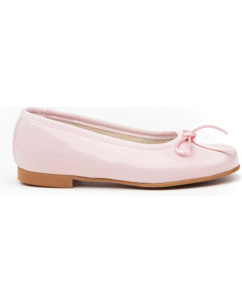 Sapatos de Mulher e Menina ANGELITOS BAILARINA PIEL 1565 ROSA