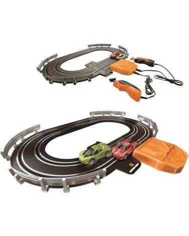 TOY PLANET TOY PLANET PISTA DE CARRERAS CON COCHES Y RADIOCONTROL MULTICOLOR