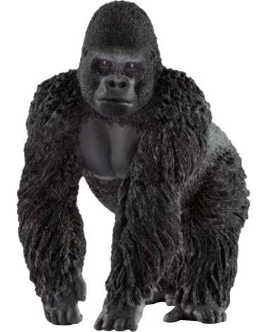 SCHLEICH STATUETTA DI GORILLA REALISTICA SCHLEICH NEGRO