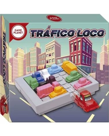 TOY PLANET JOGO DE TABULEIRO TRÁFEGO LOUCO MULTICOLOR