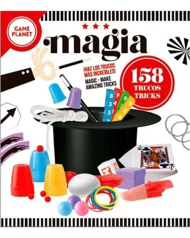 TOY PLANET ZAUBERSET MIT 158 TRICKS UND ZAUBERERHUT MULTICOLOR