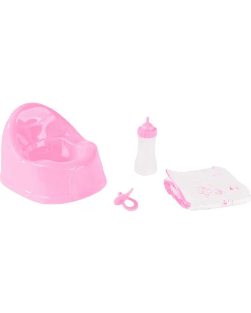 TOY PLANET PUPPENZUBEHÖR-SET TOY PLANET ROSA