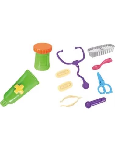 TOY PLANET TIERARZT-SPIELSET PLASTIPERRITO ART PLANET MULTICOLOR