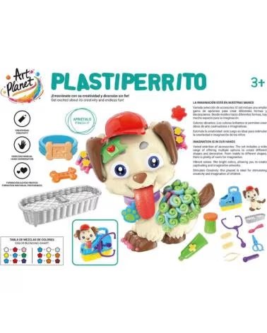TOY PLANET TIERARZT-SPIELSET PLASTIPERRITO ART PLANET MULTICOLOR
