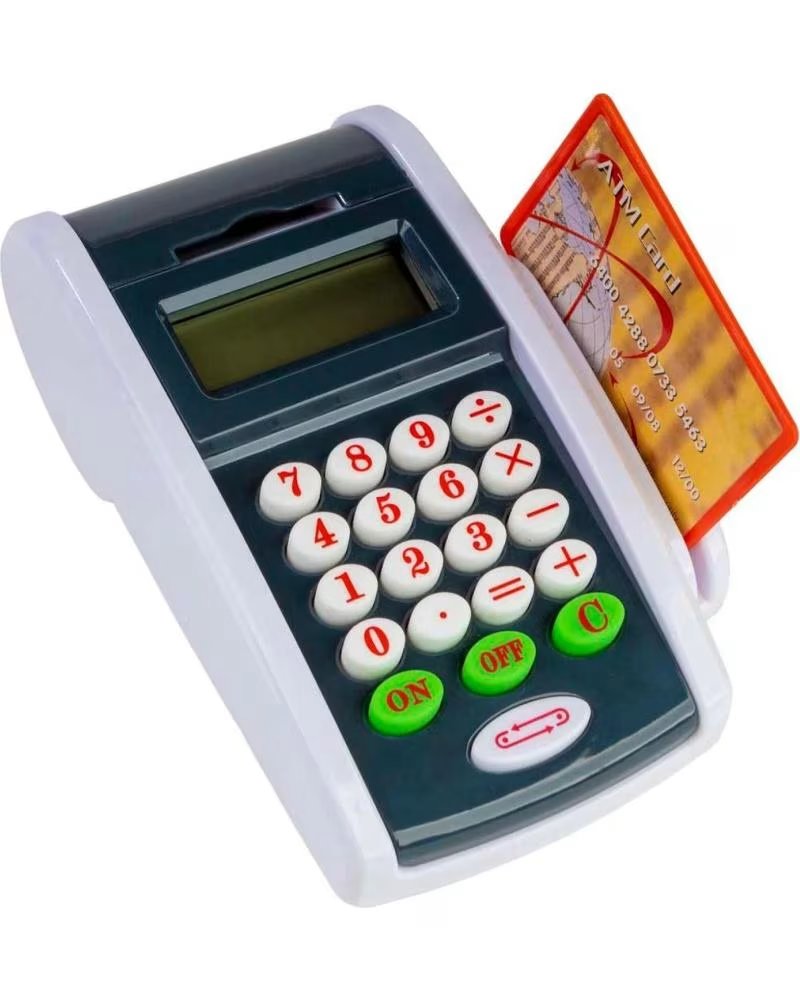 TOY PLANET TOY PAYMENT TERMINAL WITH CARD TOY PLANET MULTICOLOR
