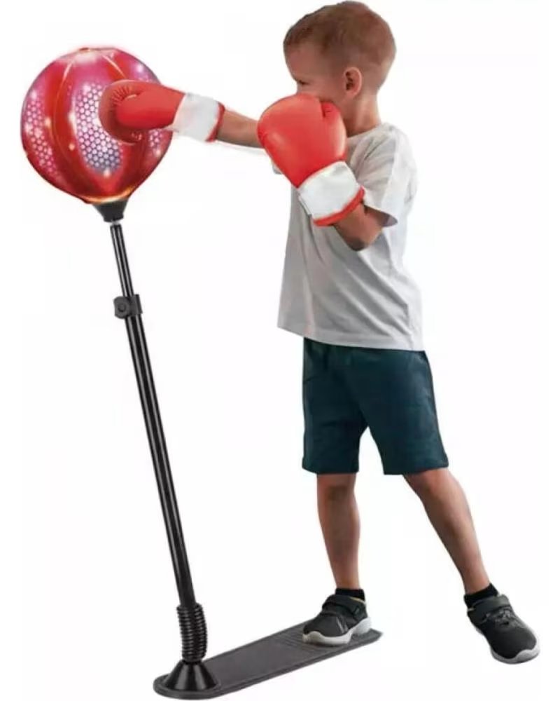 TOY PLANET KINDER-BOXSET MIT VERSTELLBAREM STÄNDER UND MEHRFARBIGEM LICHT MULTICOLOR