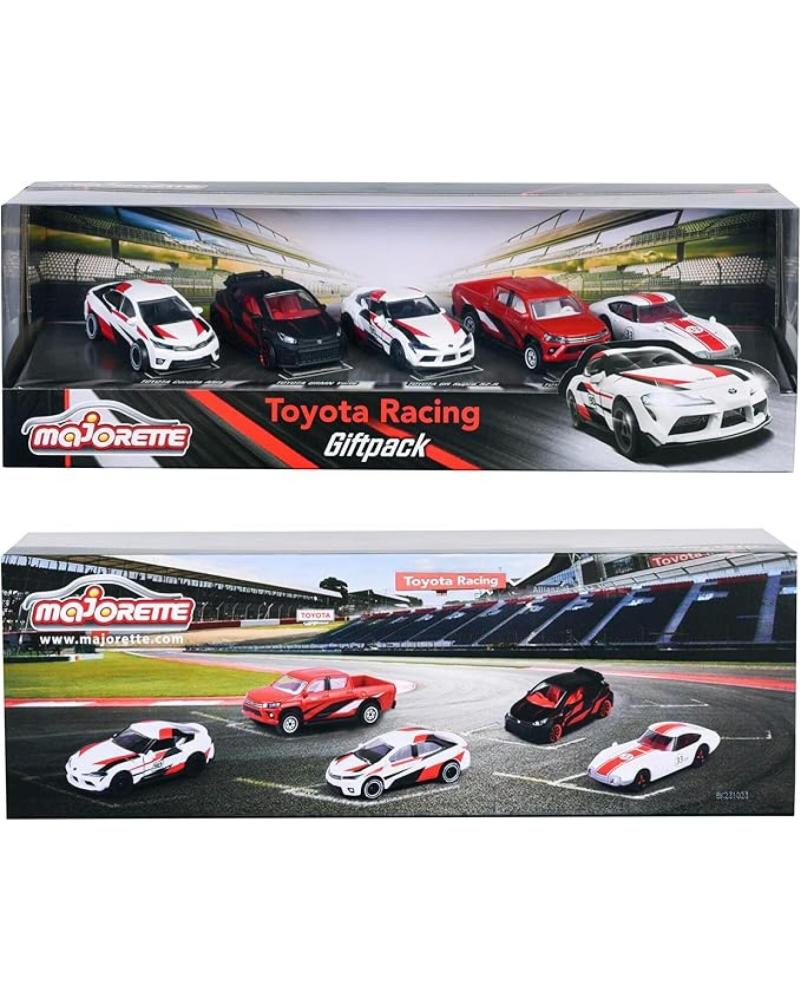 SIMBA SET DE VEHÍCULOS TOYOTA GAZOO RACING A ESCALA MULTICOLOR