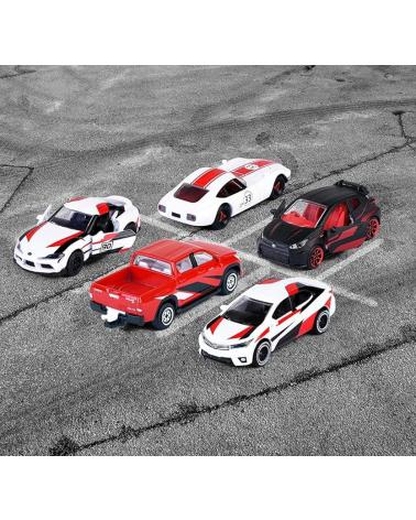 SIMBA SET DE VEHÍCULOS TOYOTA GAZOO RACING A ESCALA MULTICOLOR