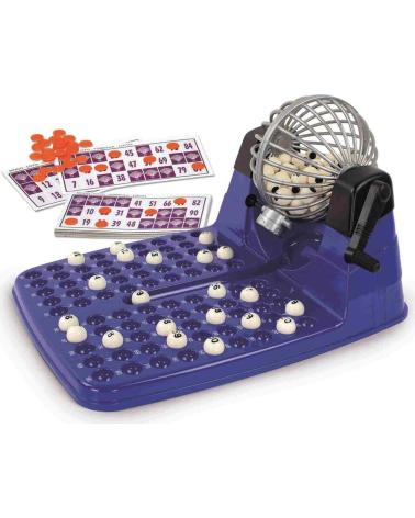 TOY PLANET JUEGO DE MESA BINGO CLÁSICO CON BOMBO MANUAL