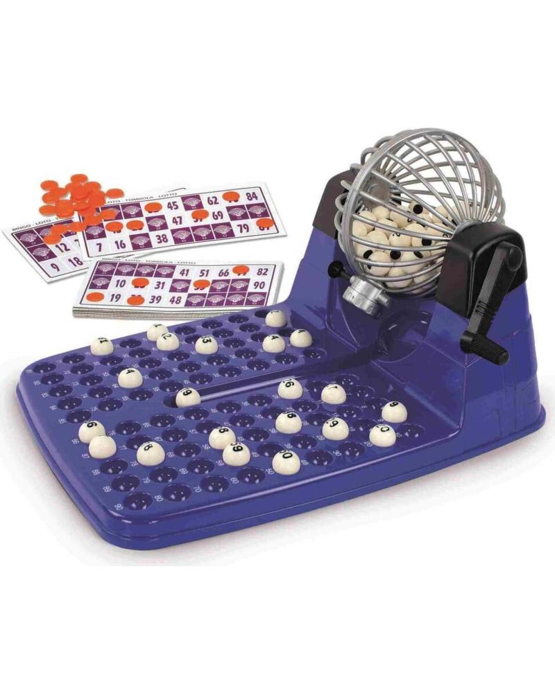 TOY PLANET JUEGO DE MESA BINGO CLÁSICO CON BOMBO MANUAL