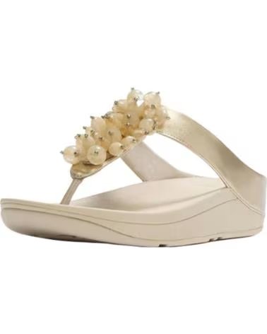 FITFLOP SANDALIAS ESCLAVA CON PERLAS VARIOS COLORES