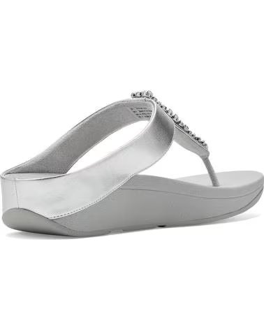 FITFLOP SANDALIAS FINO PEARLS CON CRISTALES PLATA
