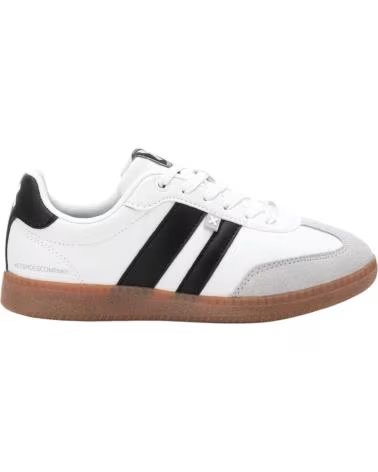 XTI SNEAKERS RETRO CON BANDE LATERALI E SUOLA IN GOMMA BLANCO
