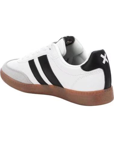 XTI SNEAKERS RETRO CON BANDE LATERALI E SUOLA IN GOMMA BLANCO